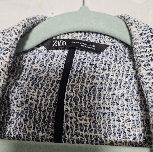 blazer zara tweed chanel vibes - Picture 2 of 4